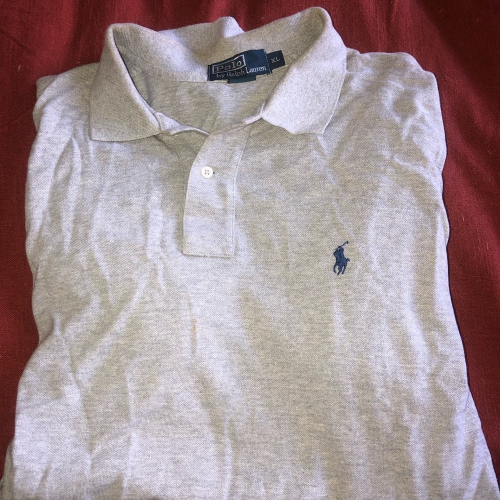 XL grey polo shirt. Good condition